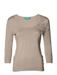 Soft Rebels Round Neck - Sand