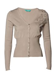 Soft Rebels V-Neck Cardigan - Sand
