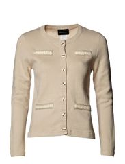 Stella Nova Old Sports Cardigans Cardigan - Vanilla