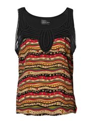 Stella Nova Printed Silk Top
