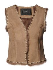Style Butler Agatha Vest - Taupe