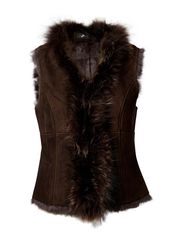 Style Butler Petrina Vest - Mocca