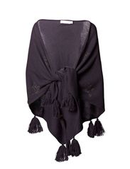 Stylesnob Tri Star Scarf - Granite