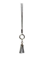 Stylesnob Fringes Necklaces - Light Grey