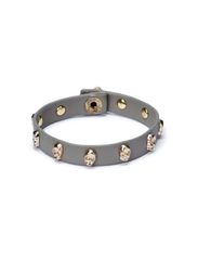 Stylesnob Face Bracelet - Light Grey