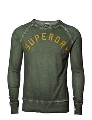 Superdry Escape Crew Sweat - Enfield Green