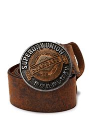 Superdry Union Denim-Belt - Rocky Tan