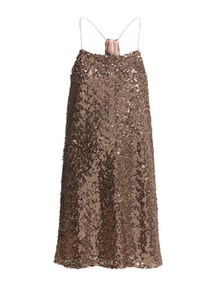 The Wardrobe Mush Dress - Champagne