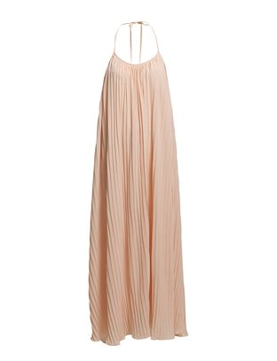 The Wardrobe Paper Maxi Dress - Powder