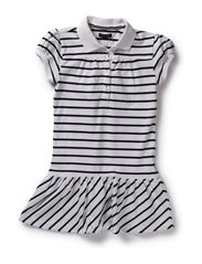 Tommy Hilfiger Kids REESE STRIPE MINI POLO DRESS S/S