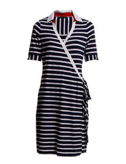 Tommy Hilfiger LONDON STP WRAP DRESS 3/4 SLV