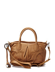 Tommy Hilfiger WHITNEY SMALL SATCHEL - TAN