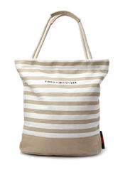 Tommy Hilfiger SAILOR I SMALL ROPE TOTE - DESERT