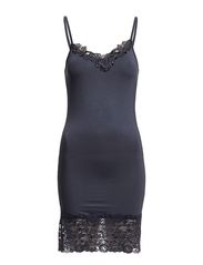 Vero Moda ELIF LACE SHORT DRESS - W/ADJ STRAPS BBB - OMBRE BLUE