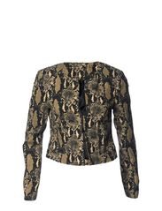 Vero Moda PENCE LS BLAZER - LT. MOCCA