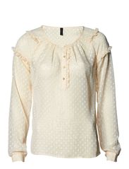 Vero Moda HYAS L/S TOP - LATTE