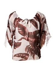 Vero Moda Act 2/4 top - GRAY MORN