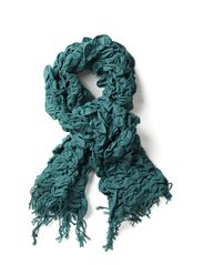 Vero Moda MILANO SCARF - GREEN-BLUE SLATE