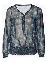 Vero Moda DELHI LAND L/S TOP - DARK NAVY