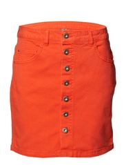 Vero Moda FOXY SHORT COLOR SKIRT - MIX - BOOSTER - DARK POPPY RED