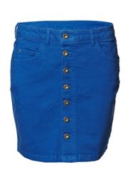 Vero Moda FOXY SHORT COLOR SKIRT - MIX - BOOSTER - SHINY COBOLT