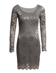 Vero Moda YOUNG L/S SHORT DRESS - SEA