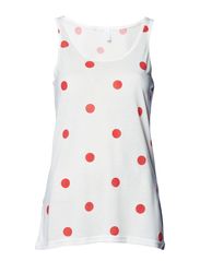 Vero Moda ROS SL LONG TOP MIX - SNOW WHITE