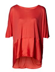 Vero Moda PATSY OVERSIZE TOP - CAYENNE