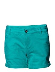 Vero Moda RIDER 634 DENIM SHORTS - MIX - CERAMIC GREEN