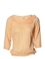 Vero Moda FANNY DETAIL 3/4 TOP - PEACH COBBLER