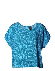 Vero Moda TEX SS TOP - BRILLIANT BLUE