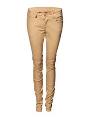 Vero Moda POP SLIM PANT - STOCKING BEIGE