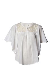 Vero Moda MOUNTAIN S/S TOP MIX WALL8-9 - OPT.WHITE