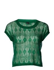 Vero Moda PALERMO SS O-NECK - ULTRAMARINE GREEN
