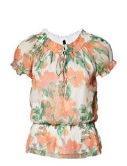 Vero Moda PETIT SS TOP BOOS - CANTELOUPE PEACH