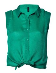 Vero Moda GINA SL TOP - ULTRAMARINE GREEN