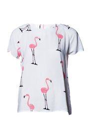 Vero Moda MIAMI S/S TOP WALL 8-9 VNS - OPT.WHITE
