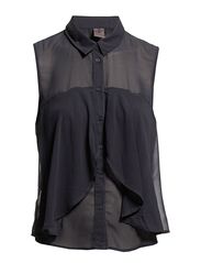 Vero Moda JO LIPSTICK SL SHIRT MIX - OMBRE BLUE
