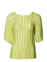 Vero Moda BEAT SS KNIT TOP - HS11 - SUNNY LIME