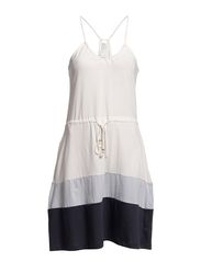 Vero Moda CINNAMON ABOVE KNEE DRESS - SNOW WHITE