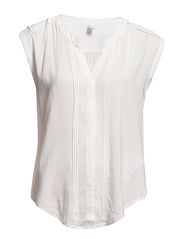 Vero Moda CLARA S/L SHIRT - SNOW WHITE