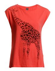 GIRAFFE CAPSLEEVE T-SHIRT - DUBARRY