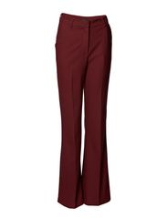 Vero Moda STELLAH HW FLARED PANT - VINYARD RED