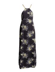 Vero Moda ANNA HALTERNECK LONG DRESS WALL 12-13 - OMBRE BLUE