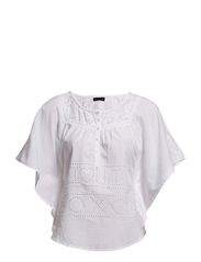 Vero Moda FANCY 2/4 TOP - OPT.WHITE