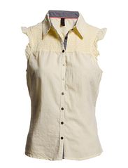 Vero Moda BILLIE STRIPE SL SHIRT WALL 12-13 - OPT.WHITE