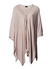 Vero Moda MILA PONCHO - ROSE SMOKE