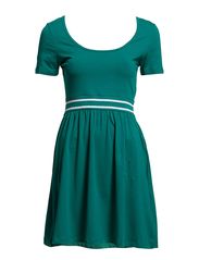 Vero Moda FILLI SS DRESS - ULTRAMARINE GREEN