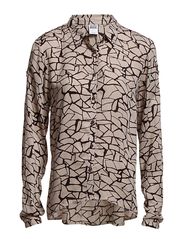 Vero Moda CLAY LS SHIRT EA WALL JULY