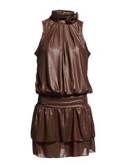 Vero Moda ROSE SL DRESS - MOCCA